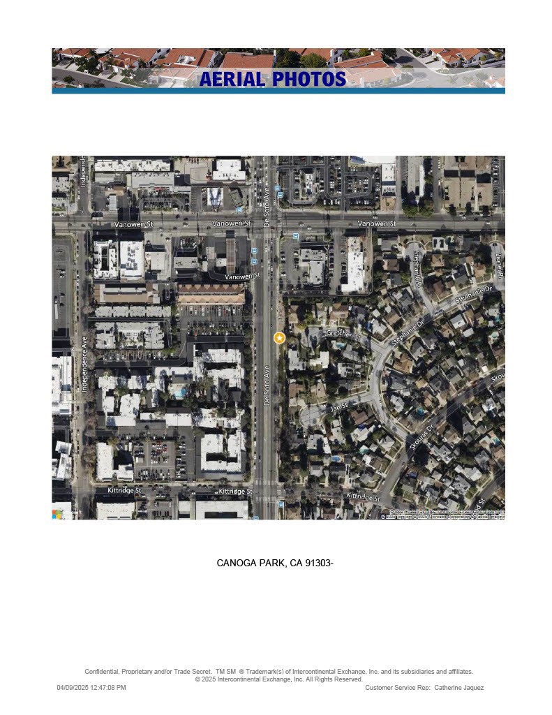 0 De Soto Winnetka, CA 91306 - Photo 2 of 3 a black and white photo of a large building