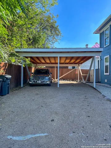 a view of outdoor space and deck
