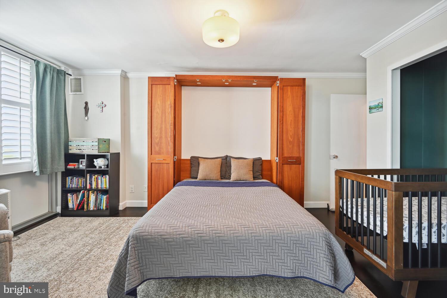 5101 River Road, Unit 1905 Bethesda, MD 20816 - Photo 19 of 32 Second Bedroom w Murphy Bed