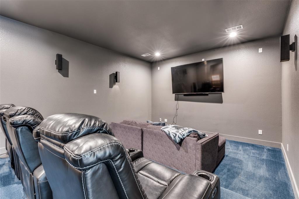 2687 North Trinity Street Decatur, TX 76234 - Photo 22 of 33 a living room with furniture and a flat screen tv