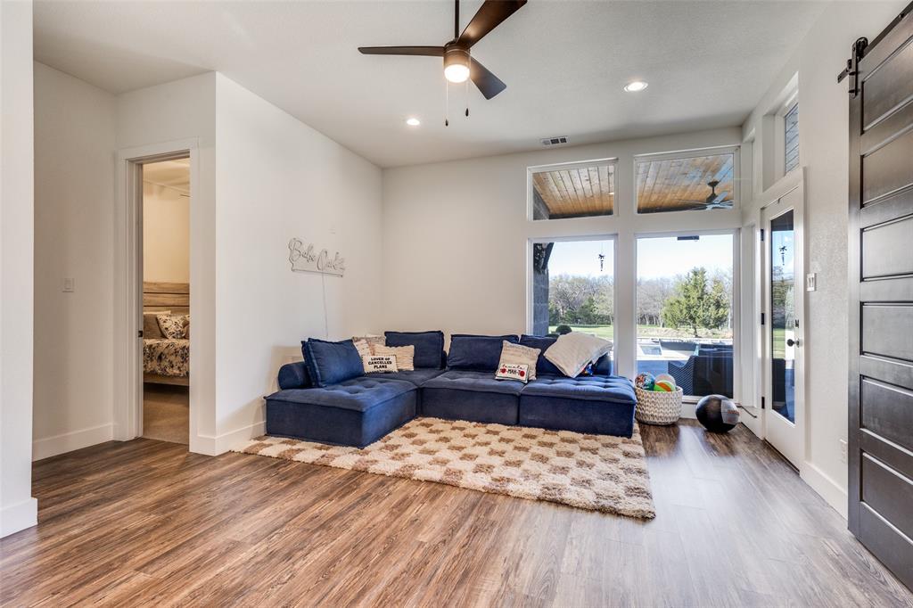 2687 North Trinity Street Decatur, TX 76234 - Photo 24 of 33 a living room with furniture and a large window