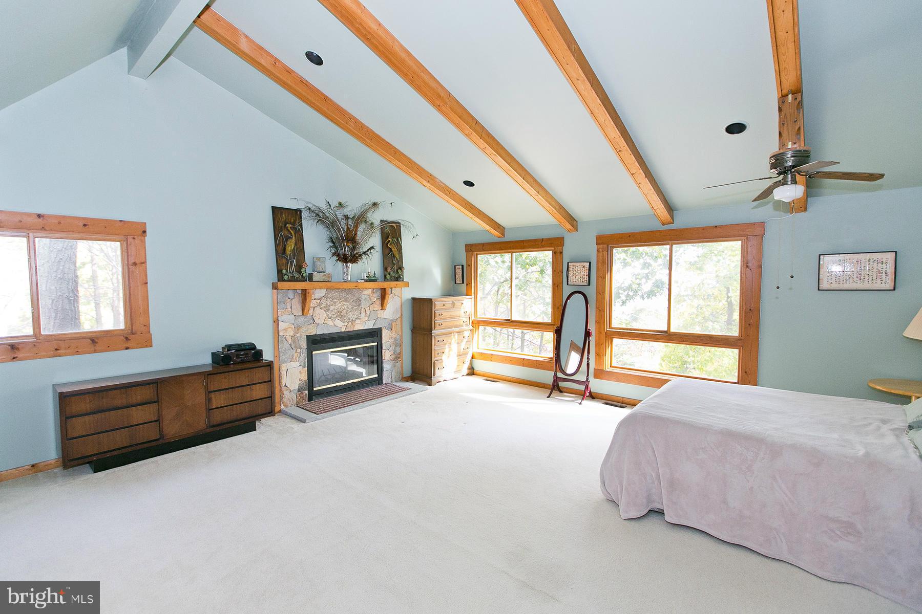 2704 Lookout Road Haymarket, VA 20169 - Photo 17 of 30 Vaulted ceilings, fireplace and the view!