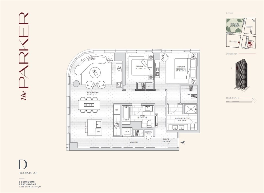 55 Lagrange Street, Unit 1904 Boston, MA 02116 - Photo 17 of 28