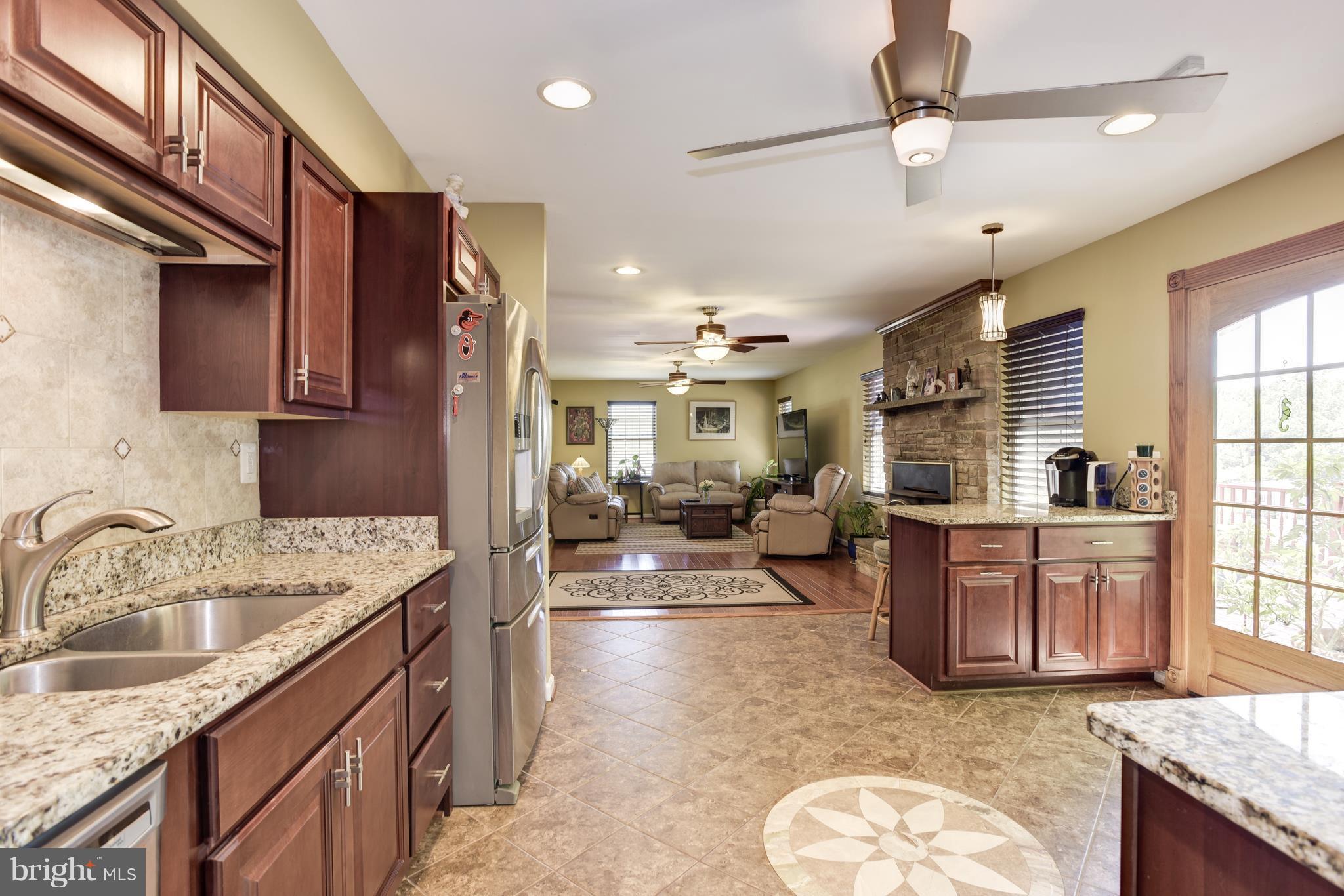 6432 Wilben Road Linthicum, MD 21090 - Photo 8 of 30 Kitchen Huge w/SS Appliances, Cherry Cabinetry