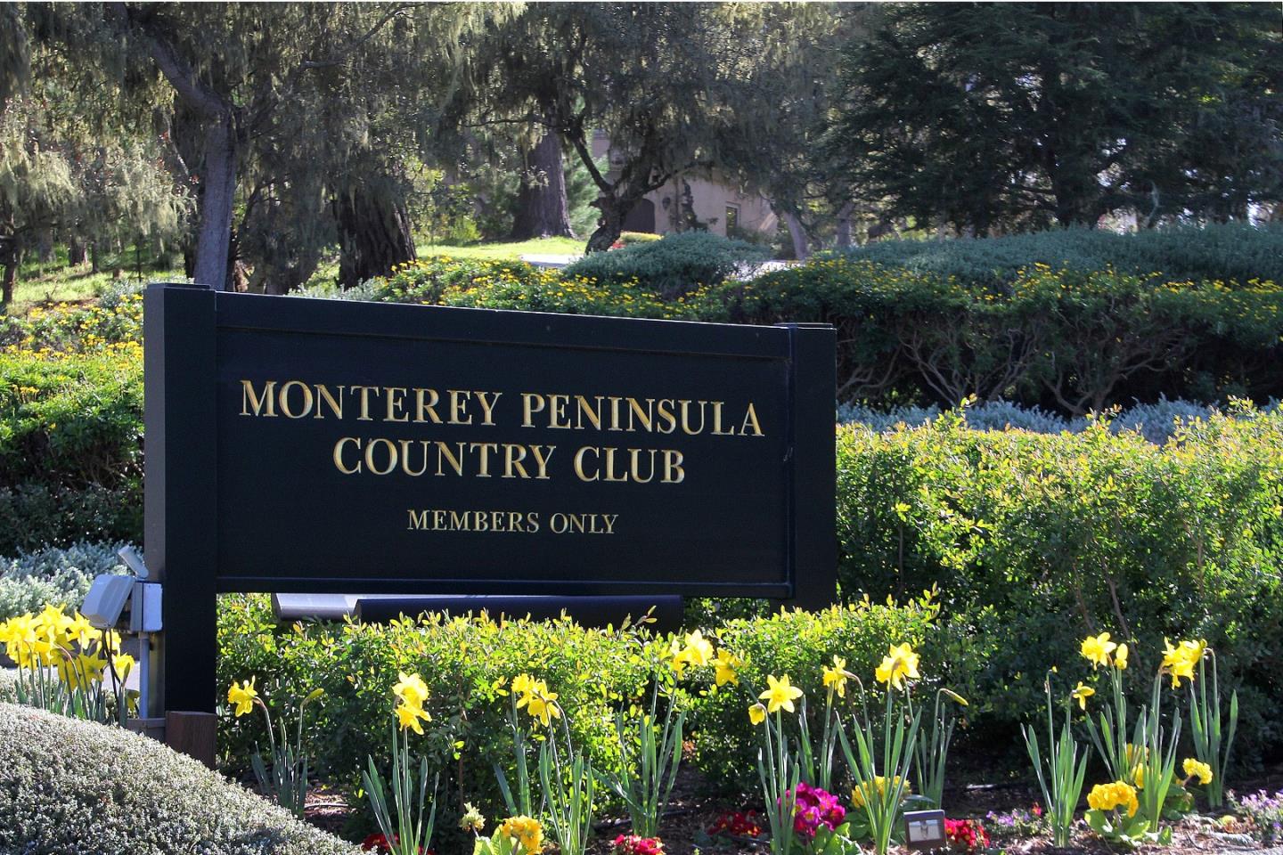 3092 Valdez Road Pebble Beach, CA 93953 - Photo 12 of 17 a sign on the side of a road
