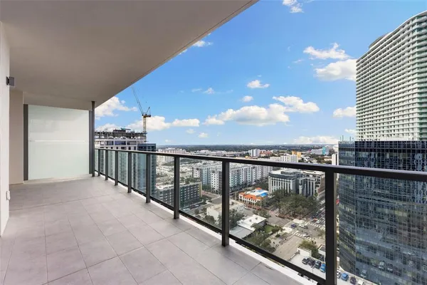 a city view with buildings