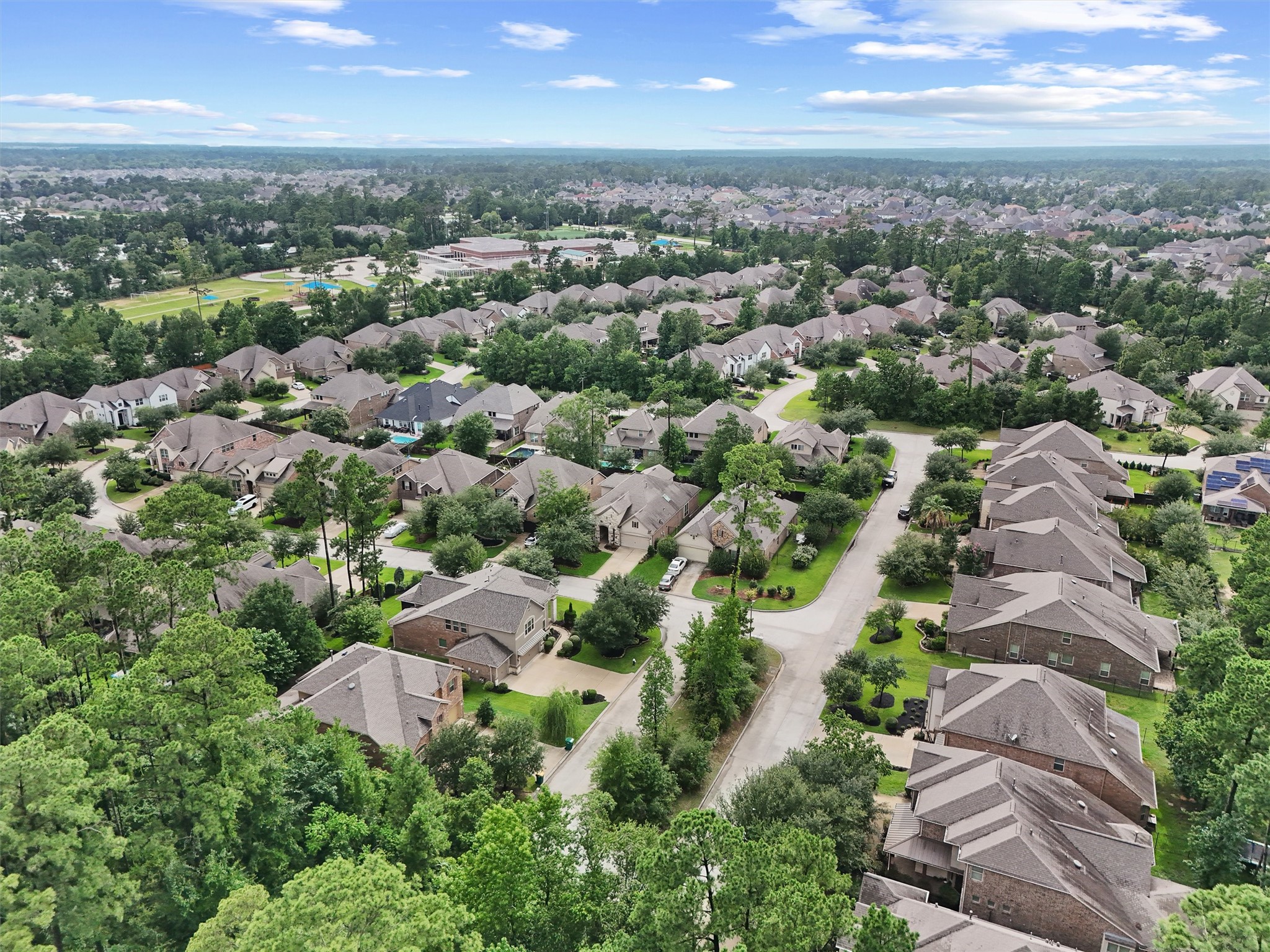 6 Inland Prairie Drive Tomball, TX 77375 - Photo 27 of 33 Aerial