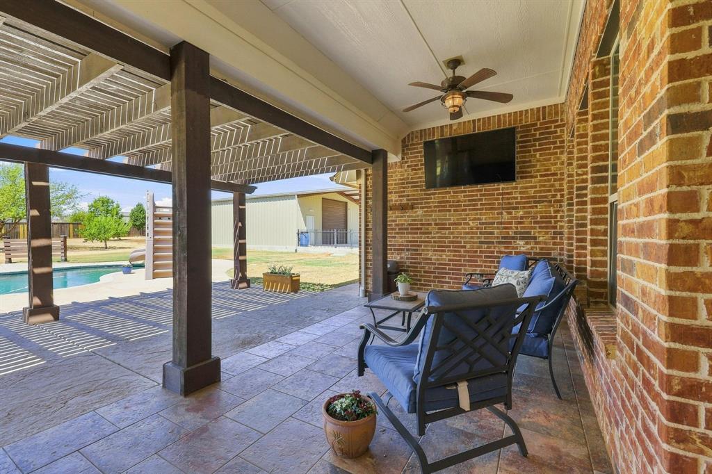 113 High Vista Road Decatur, TX 76234 - Photo 29 of 40 The Outdoor Patio, room for all of your Guests, Grills and Furniture!
