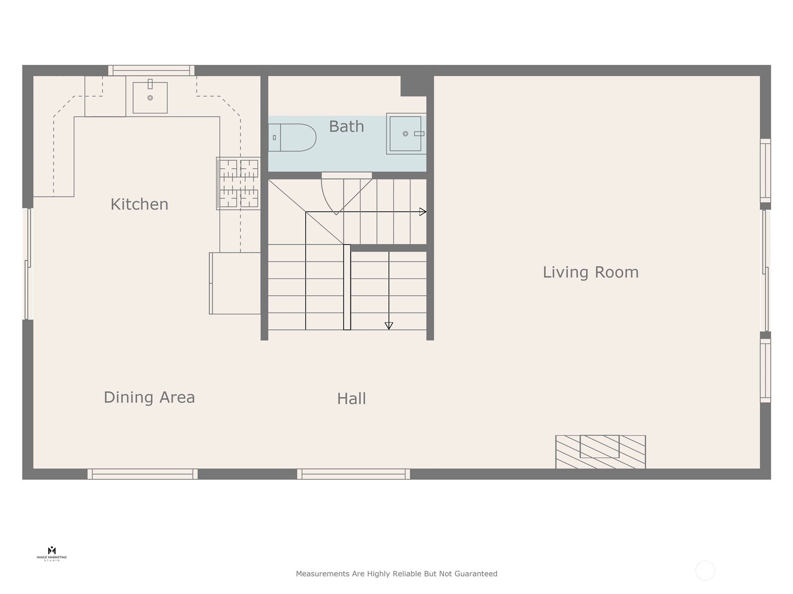 1424 18th Avenue Seattle, WA 98122 - Photo 28 of 29 a picture of a floor plan