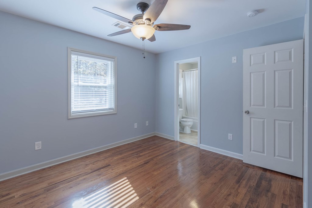 1274 Grey Rock Road Midland, GA 31820 - Photo 16 of 30 Bedroom 2 with Hardwood Flooring