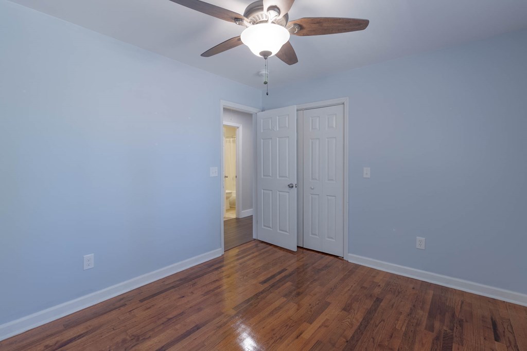 1274 Grey Rock Road Midland, GA 31820 - Photo 20 of 30 Bedroom 3 with Hardwood Flooring