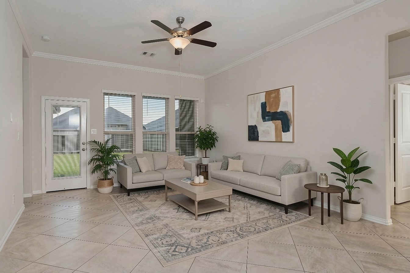 3521 Brian Valley Court Spring, TX 77386 - Photo 12 of 31 Family Room, virtually staged