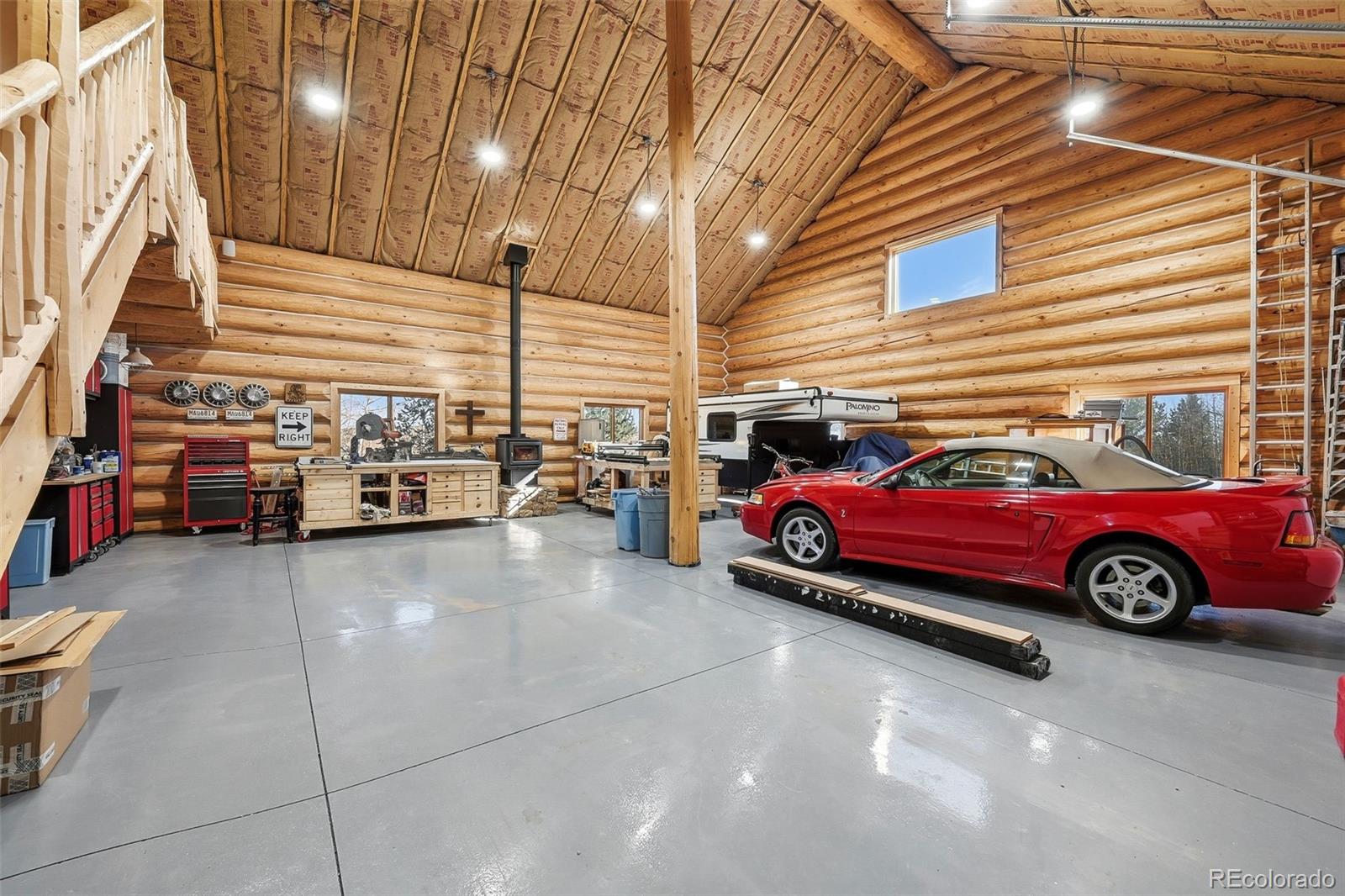 252 Iron Mountain Road Fairplay, CO 80440 - Photo 40 of 50 a car parked in parking lot of building
