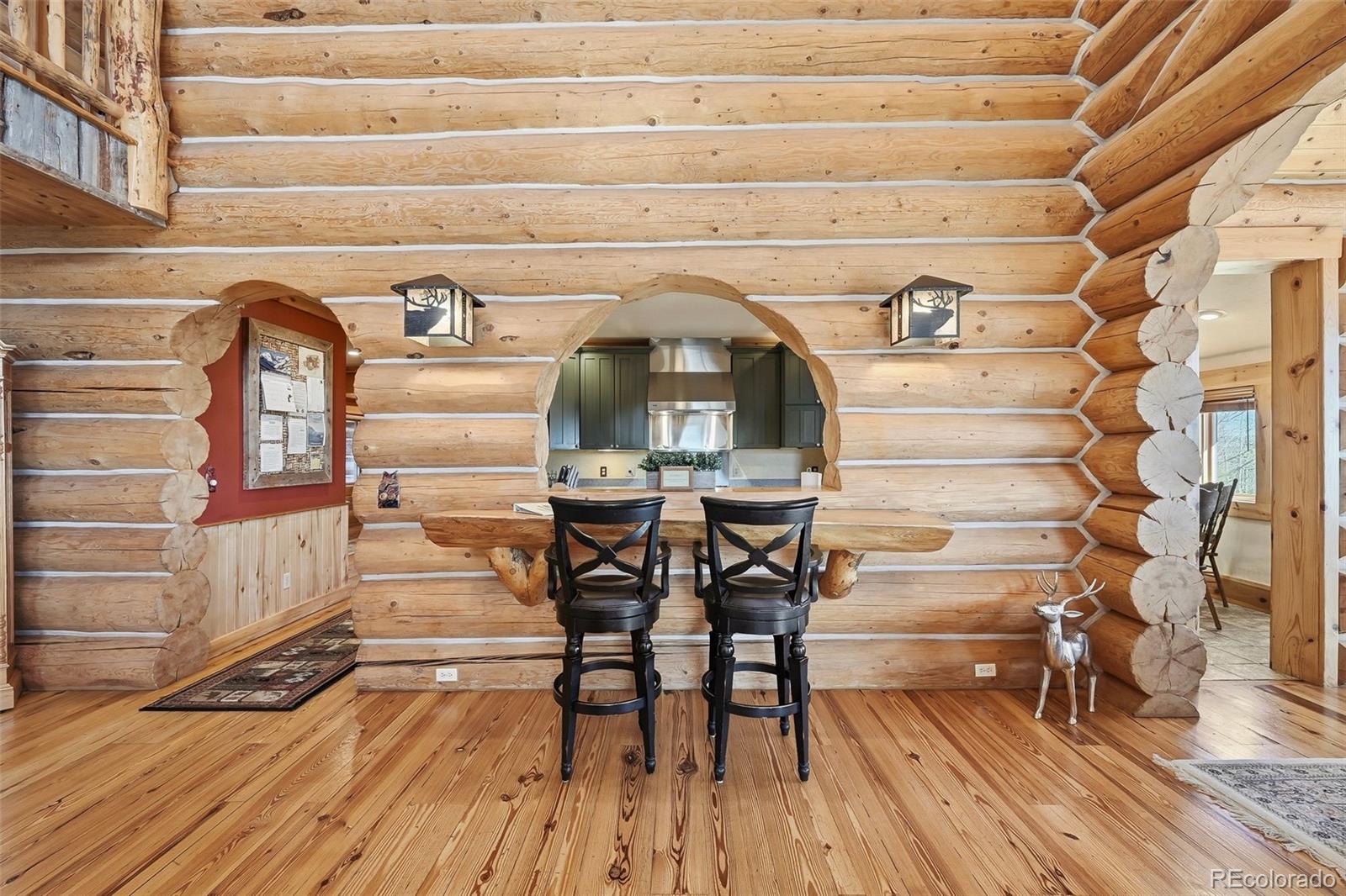 252 Iron Mountain Road Fairplay, CO 80440 - Photo 4 of 50 a view of entryway with wooden floor