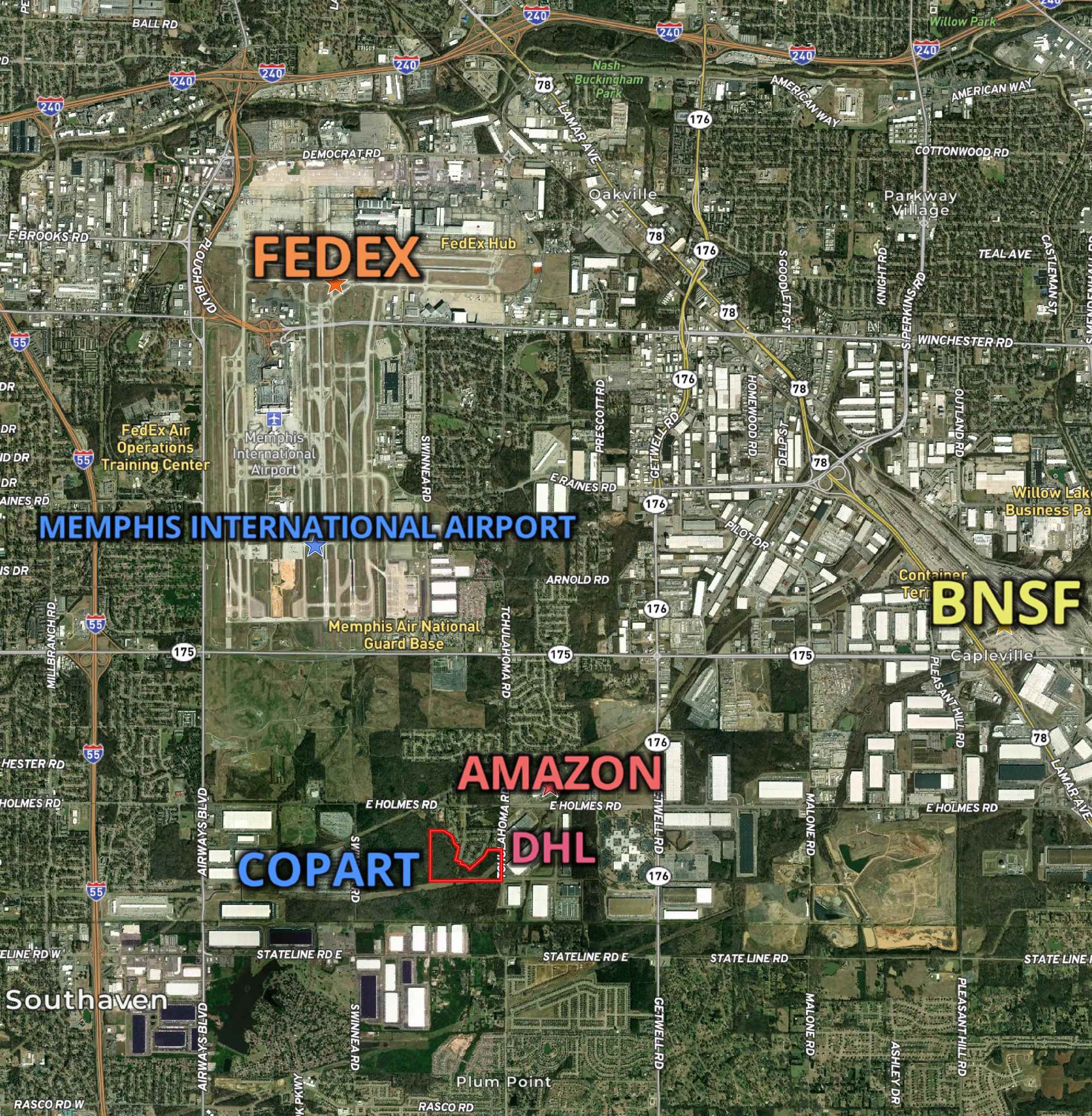 5425 Tchulahoma Road Memphis, TN 38118 - Photo 2 of 7 a sign that is on a brick wall