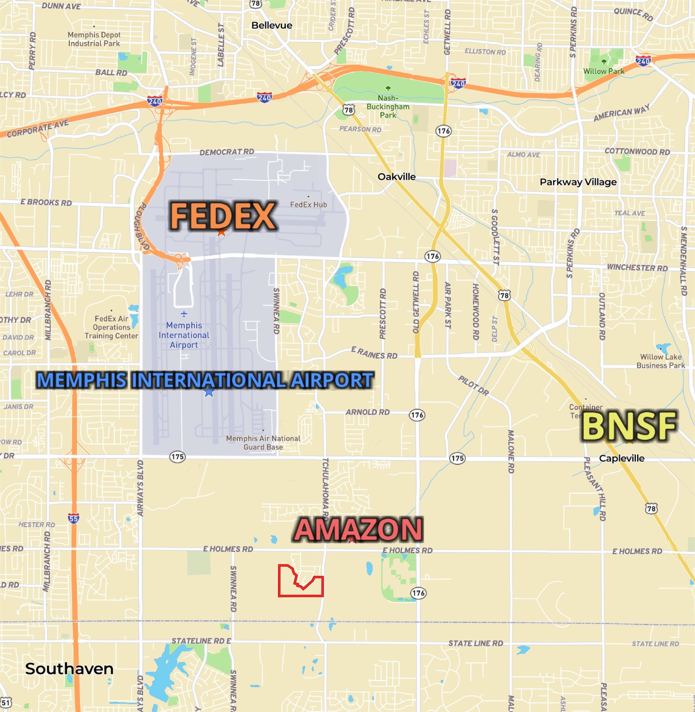 5425 Tchulahoma Road Memphis, TN 38118 - Photo 6 of 7 a sign that is on a street