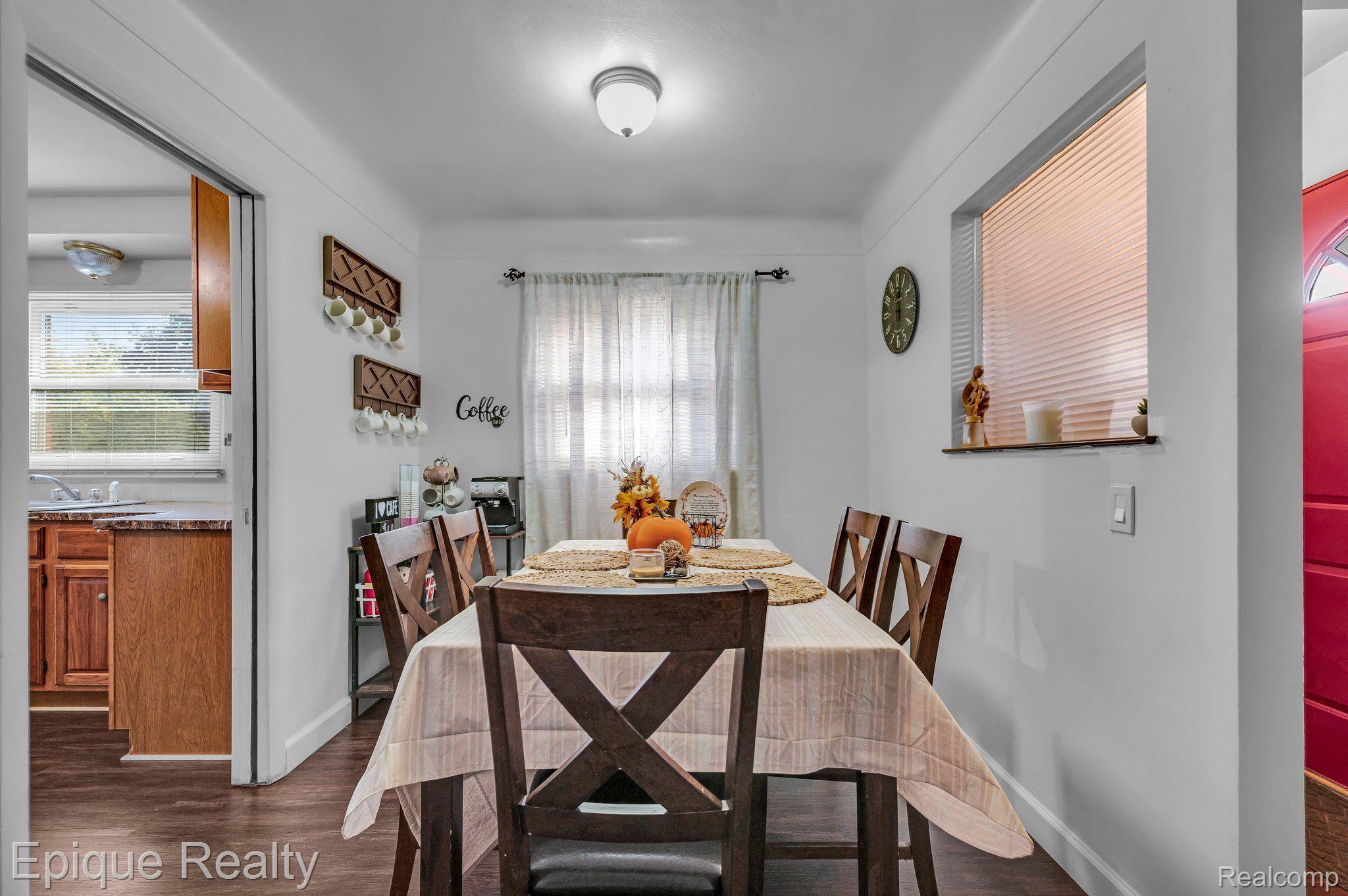 Dinner area