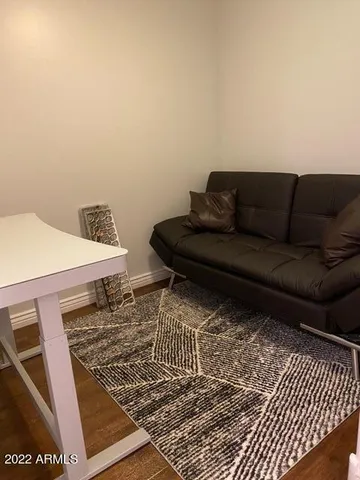a living room with a couch