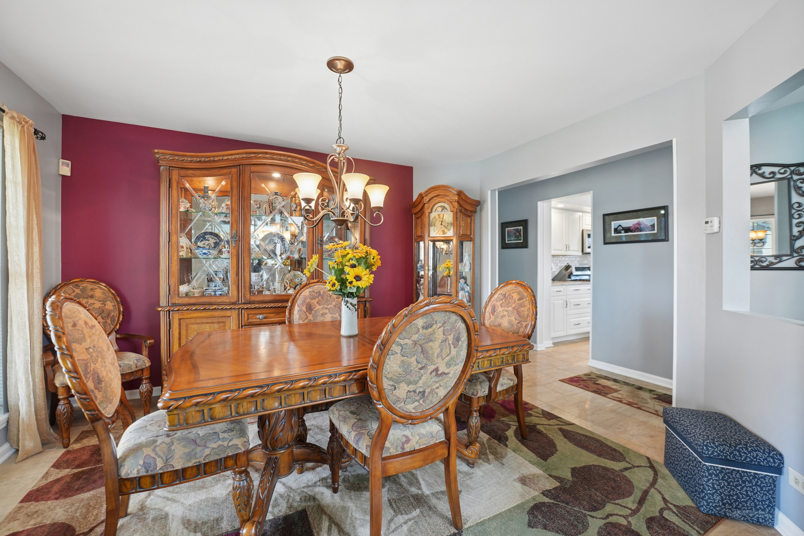 829 Renaissance Drive Carol Stream, IL 60188 - Photo 8 of 35 a view of a dining room with furniture window and wooden floor