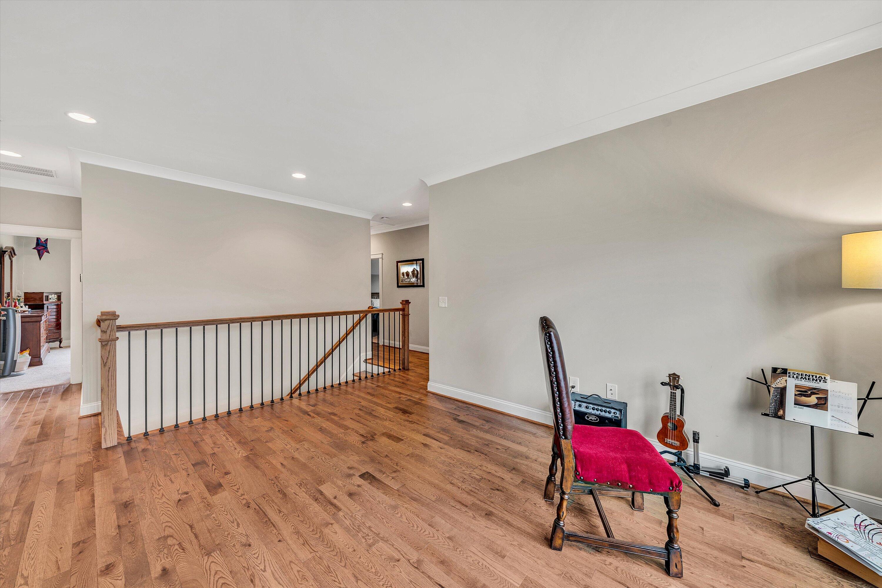 6901 Fairway Ridge Road Salem, VA 24153 - Photo 27 of 58 a view of a room with wooden floor furniture and windows