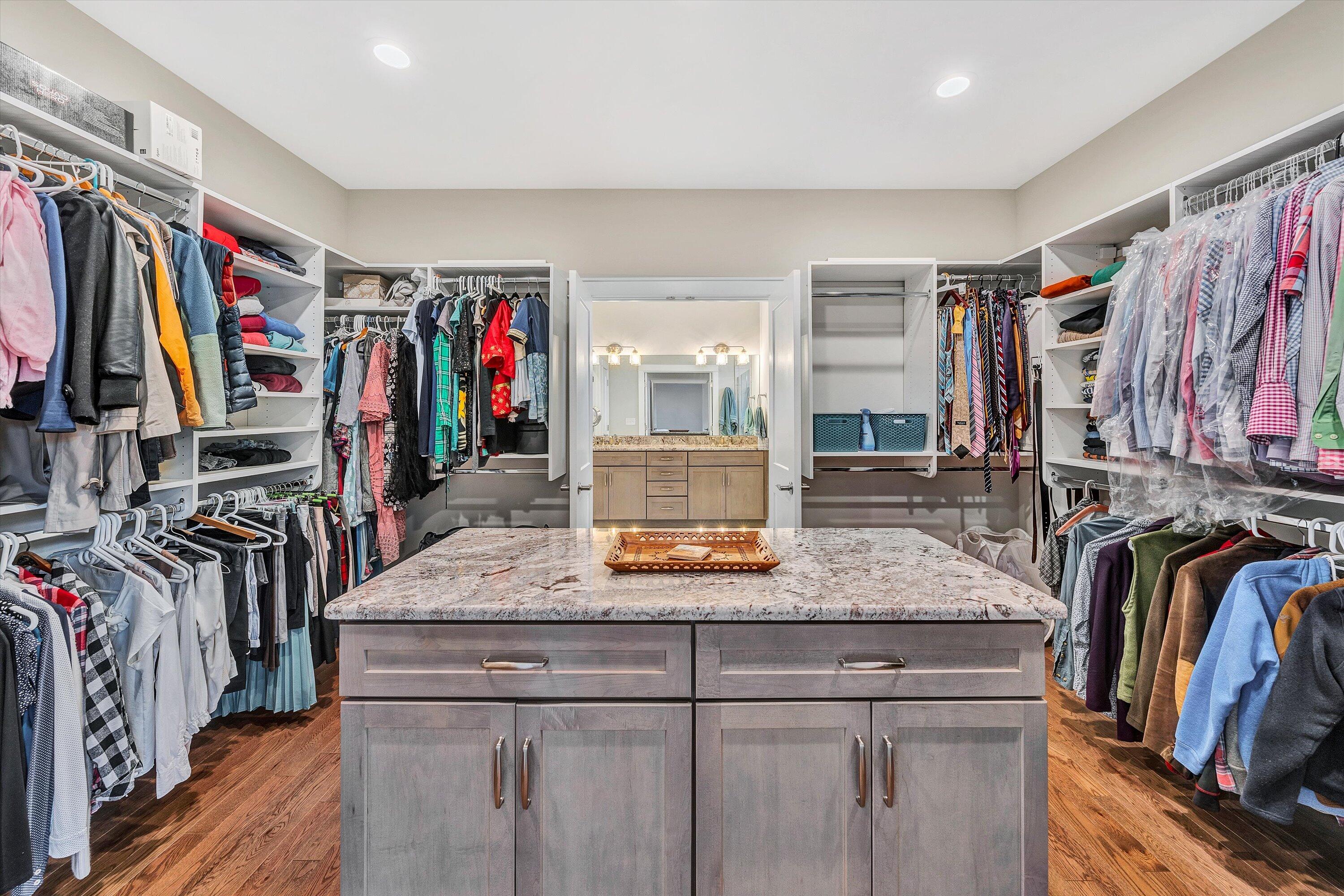 6901 Fairway Ridge Road Salem, VA 24153 - Photo 34 of 58 a view of a walk in closet with clothes