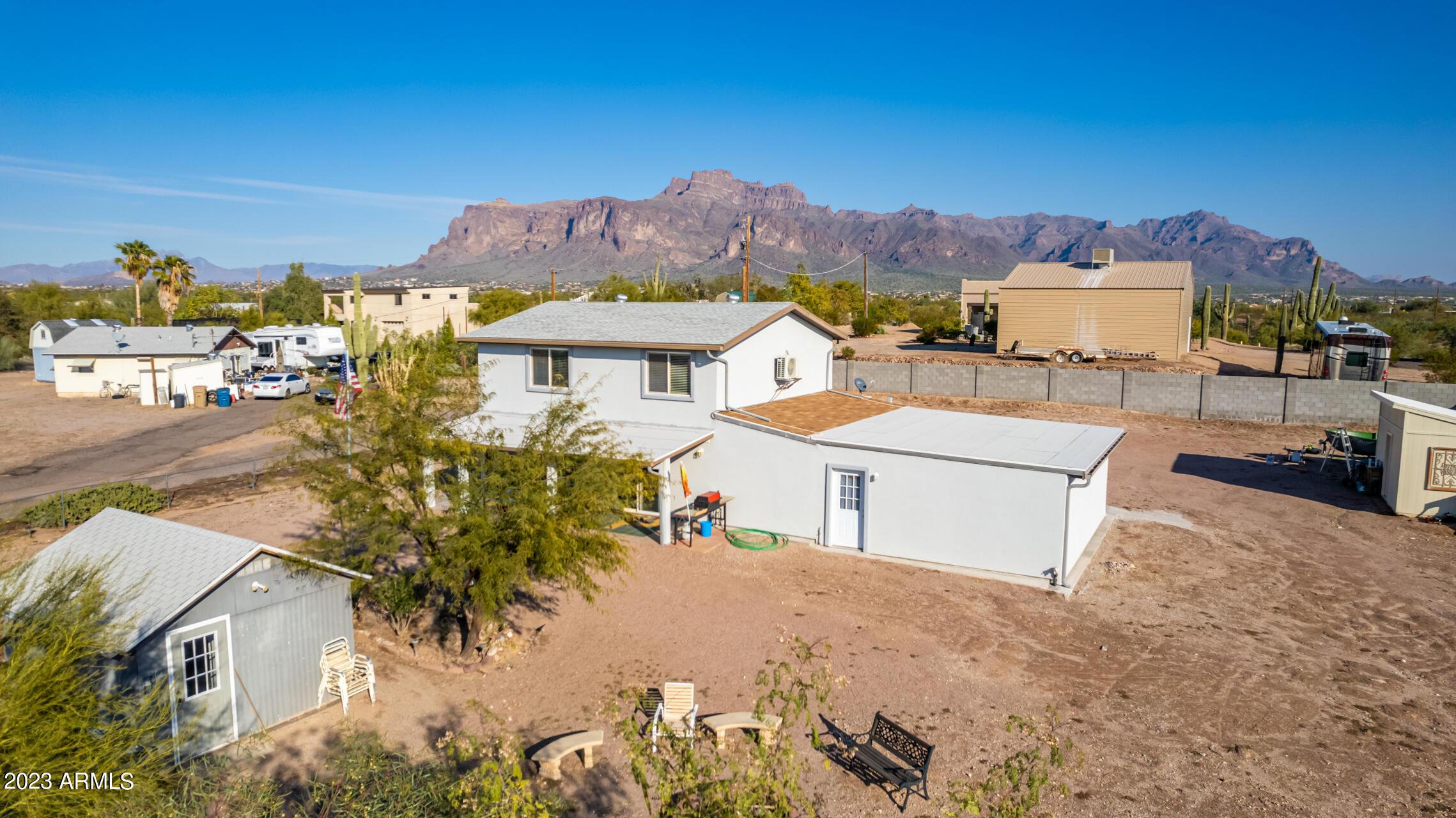 723 South Hilton Road Apache Junction, AZ 85119 - Photo 4 of 64 04 Hilton Drone