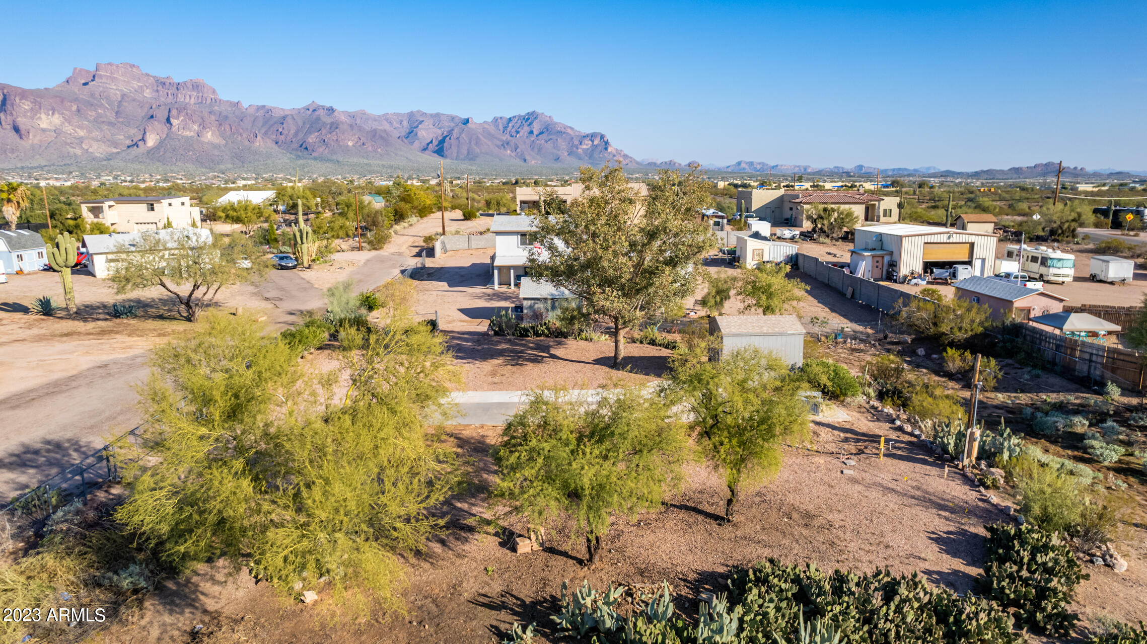 723 South Hilton Road Apache Junction, AZ 85119 - Photo 60 of 64 15 Hilton Drone