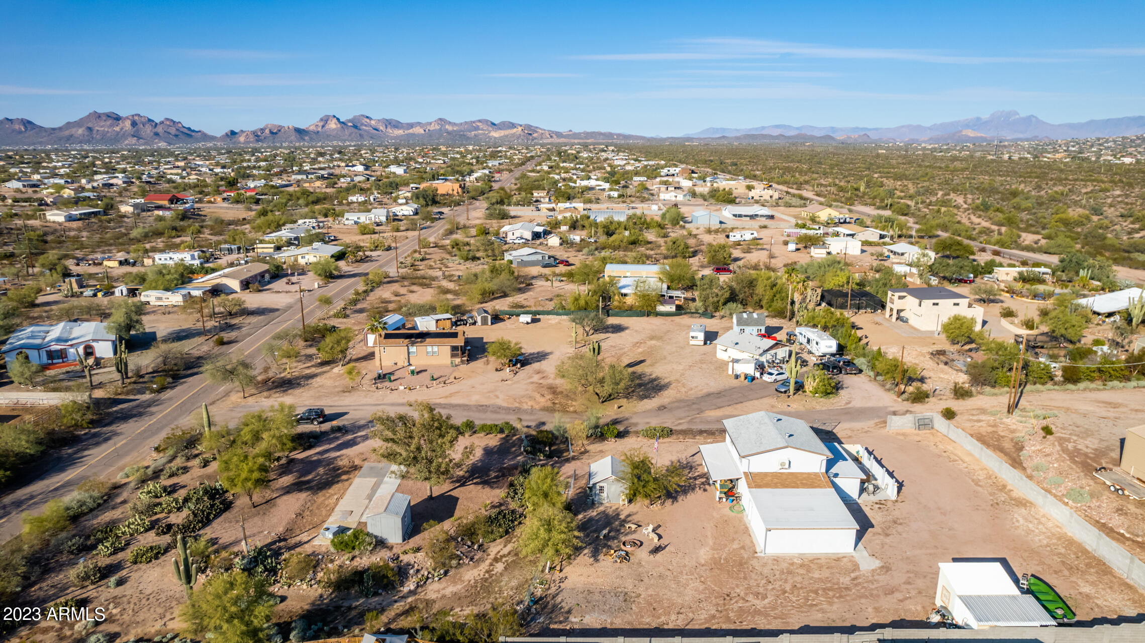723 South Hilton Road Apache Junction, AZ 85119 - Photo 62 of 64 20 Hilton Drone