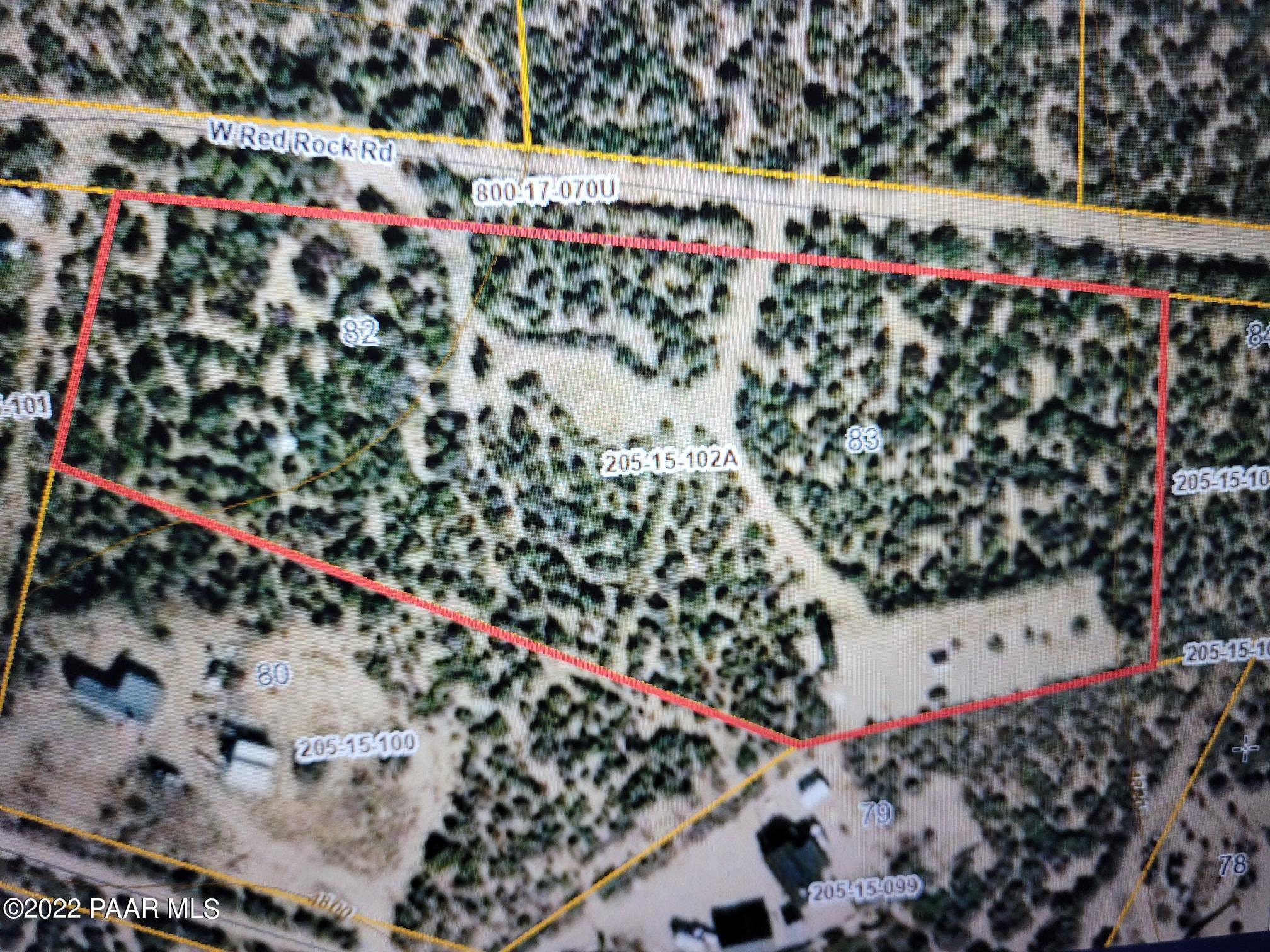 8185 West Red Rock Road Kirkland, AZ 86332 - Photo 1 of 20 Layout of land