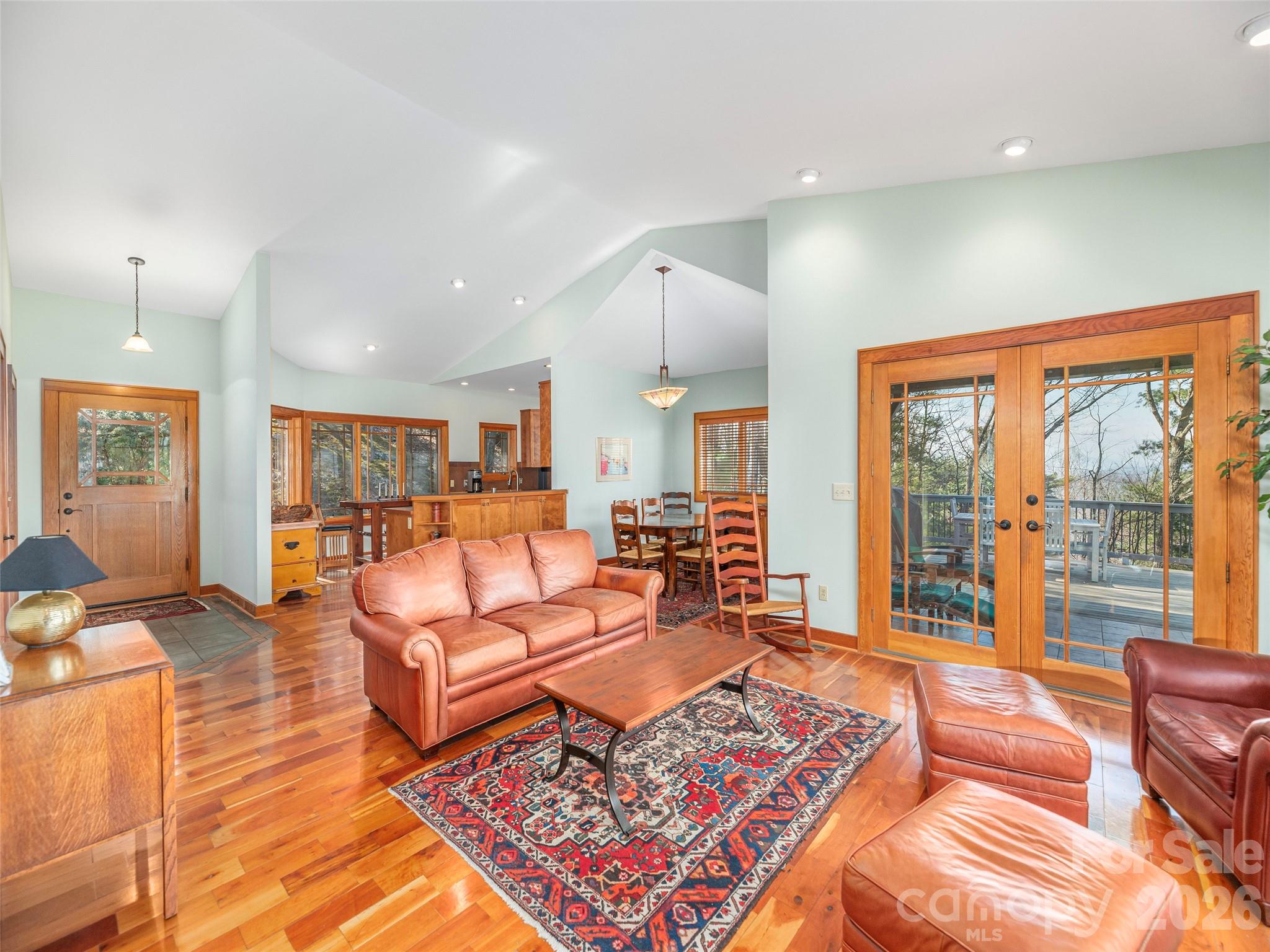 68 Crestwood Road Asheville, NC 28804 - Photo 7 of 37 a living room with furniture and a large window