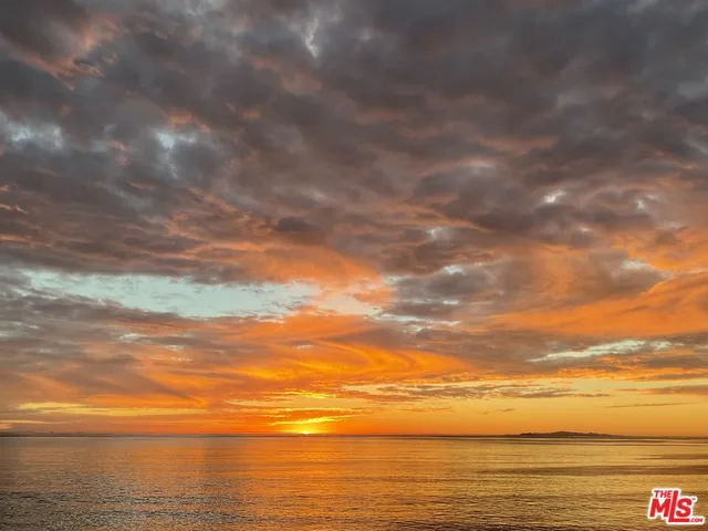 a view of an ocean and beach
