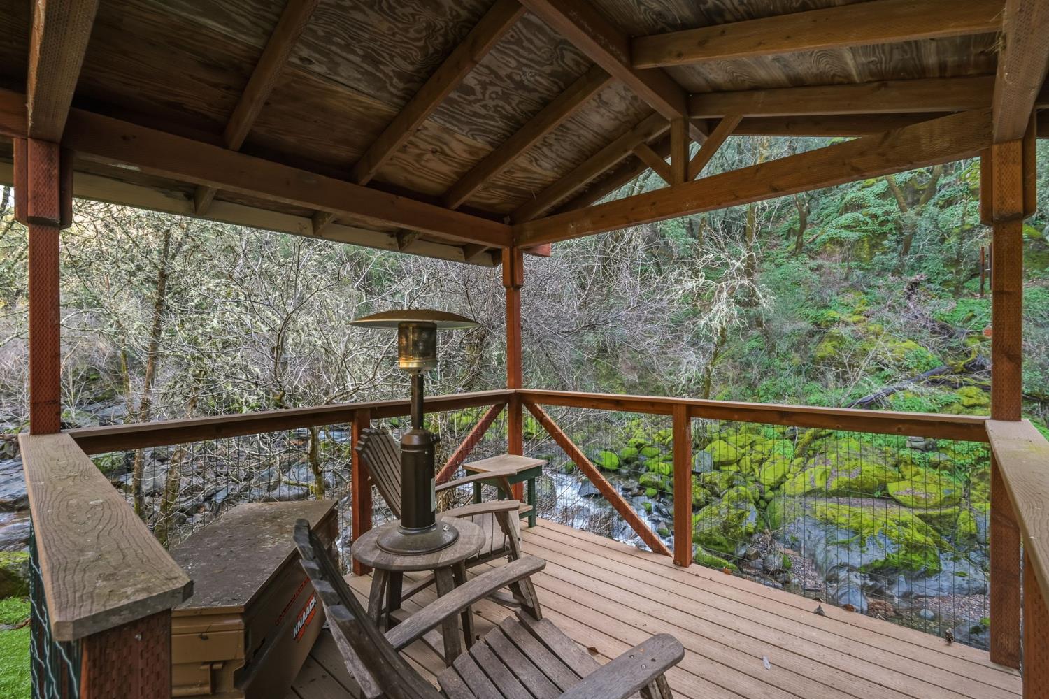 11 Upton Road Mount Aukum, CA 95656 - Photo 4 of 30 a view of a balcony with wooden floor