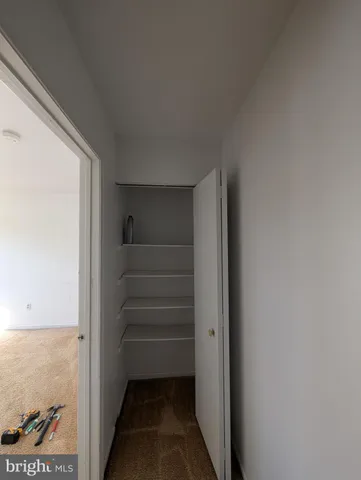 a view of walk in closet