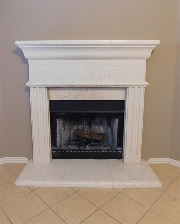 3919 Canton Court Denton, TX 76208 - Photo 11 of 26 a living room with a fireplace
