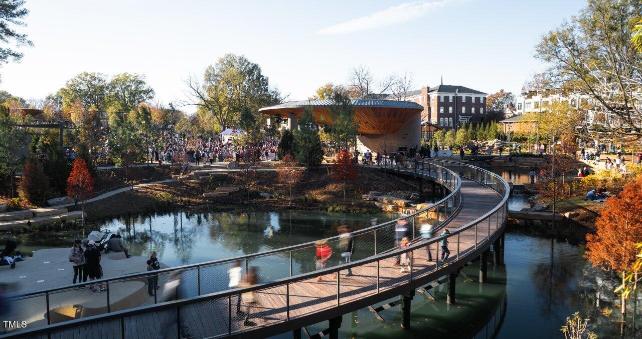 615 Sloan Drive Cary, NC 27511 - Photo 2 of 5 a view of street from balcony