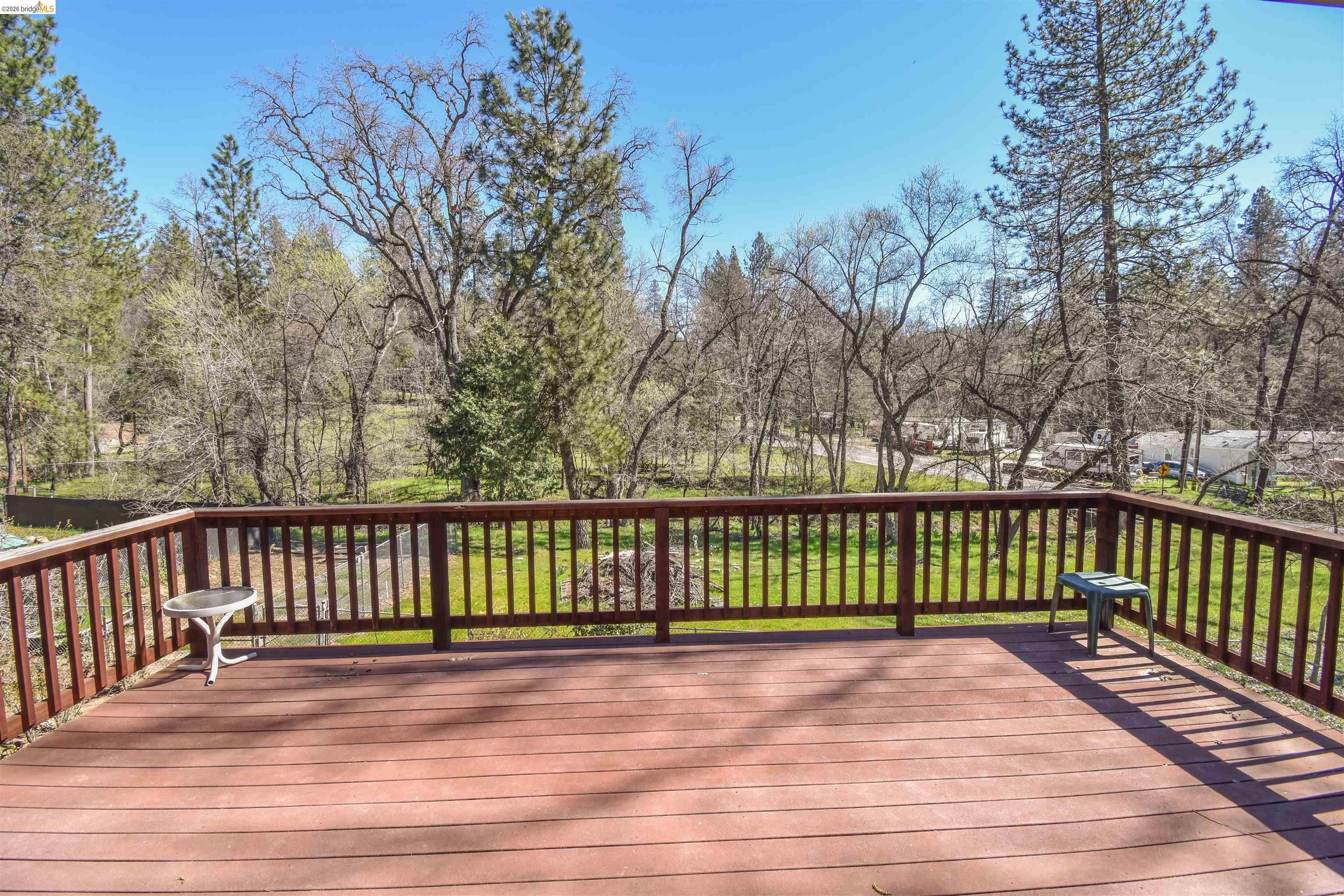 21515 Bellview Creek Road Sonora, CA 95370 - Photo 25 of 31 View of wooden terrace