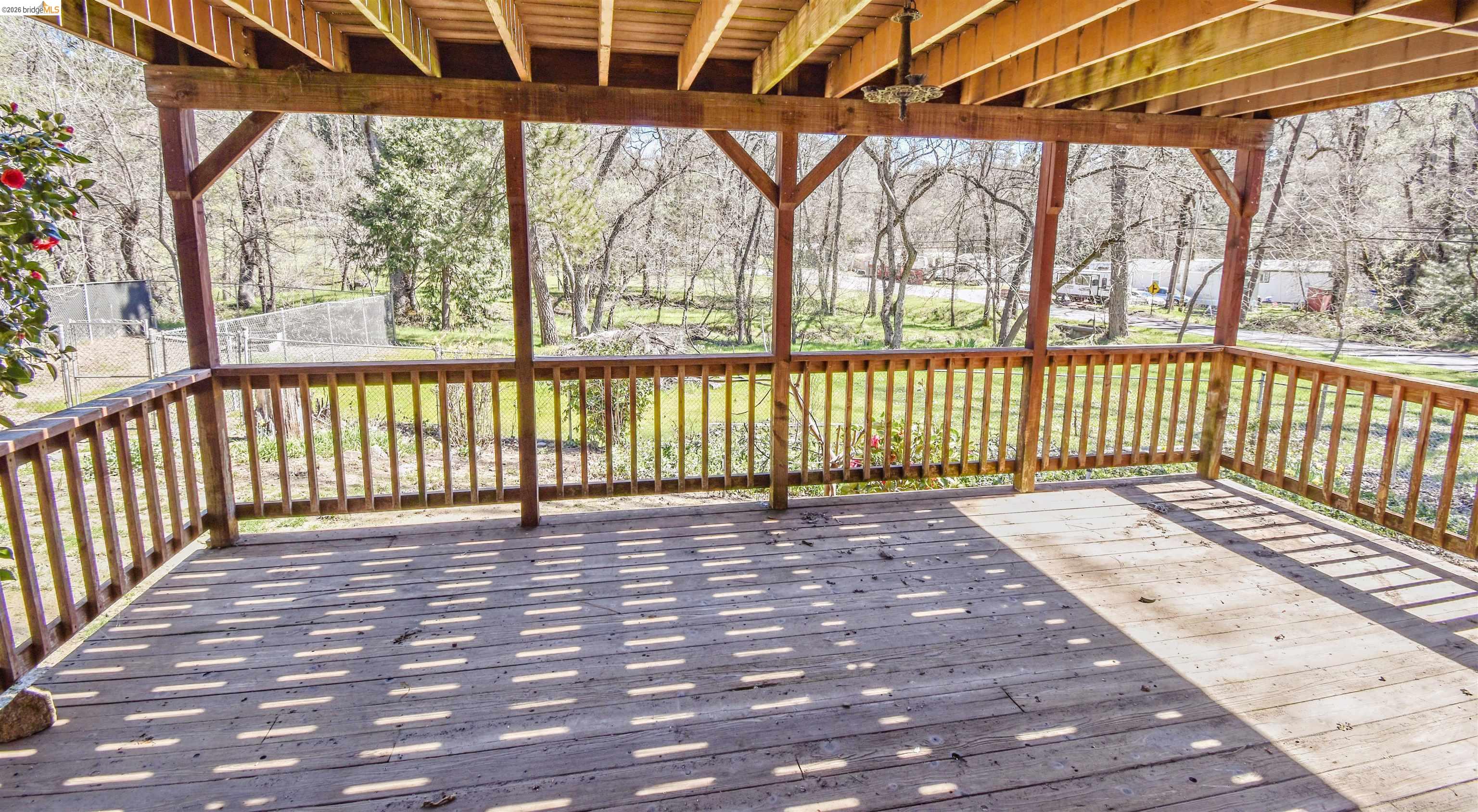 21515 Bellview Creek Road Sonora, CA 95370 - Photo 26 of 31 View of wooden terrace