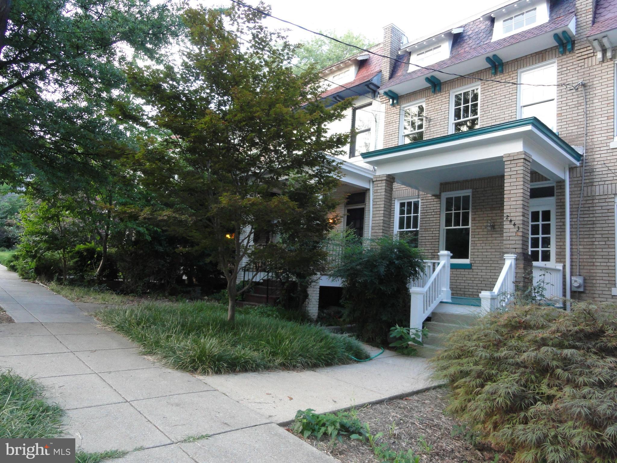 2443 Tunlaw Road Northwest Washington, DC 20007 - Photo 1 of 30 Exterior (Front)