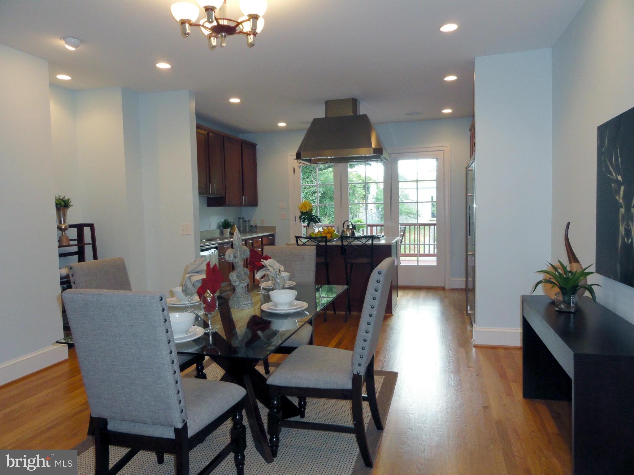 2443 Tunlaw Road Northwest Washington, DC 20007 - Photo 8 of 30 A Dining Room with command of the space!