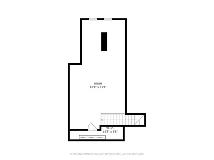 a picture of a bench in a window