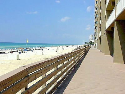16819 Front Beach Road, Unit 1613 Panama City Beach, FL 32413 - Photo 3 of 8 a view of balcony with ocean view