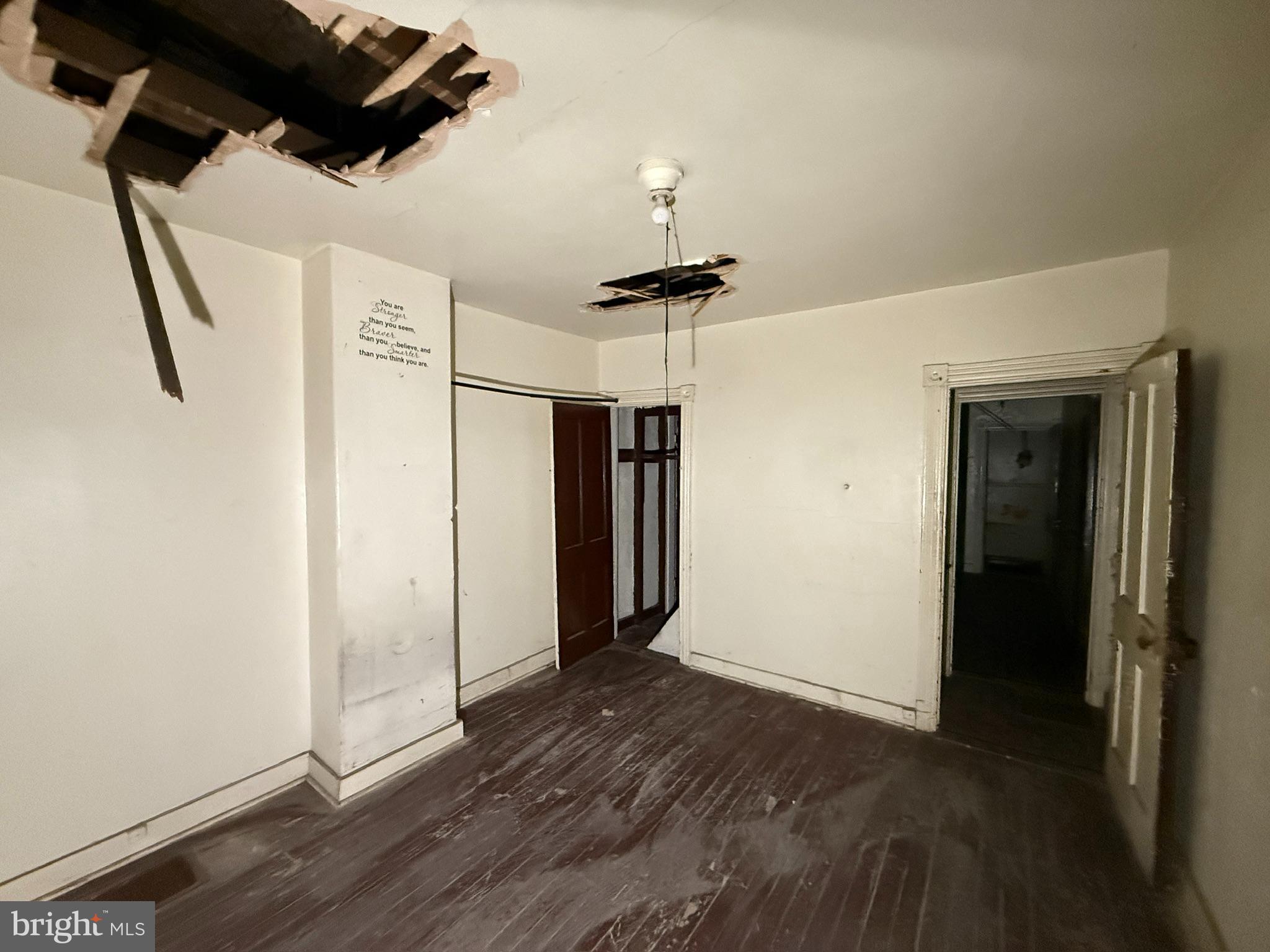 2535 Boyd Street Baltimore, MD 21223 - Photo 10 of 13 a view of empty room with wooden floor