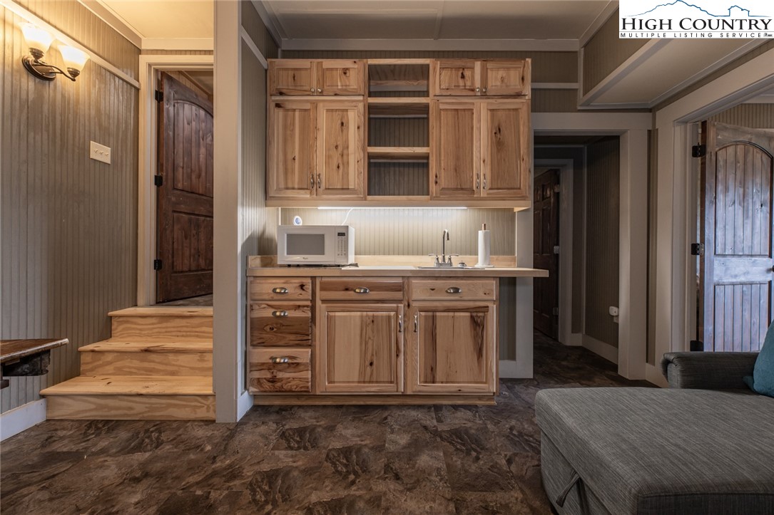 595 Little Squirrel Creek Road Newland, NC 28657 - Photo 31 of 49 a view of kitchen with utility room