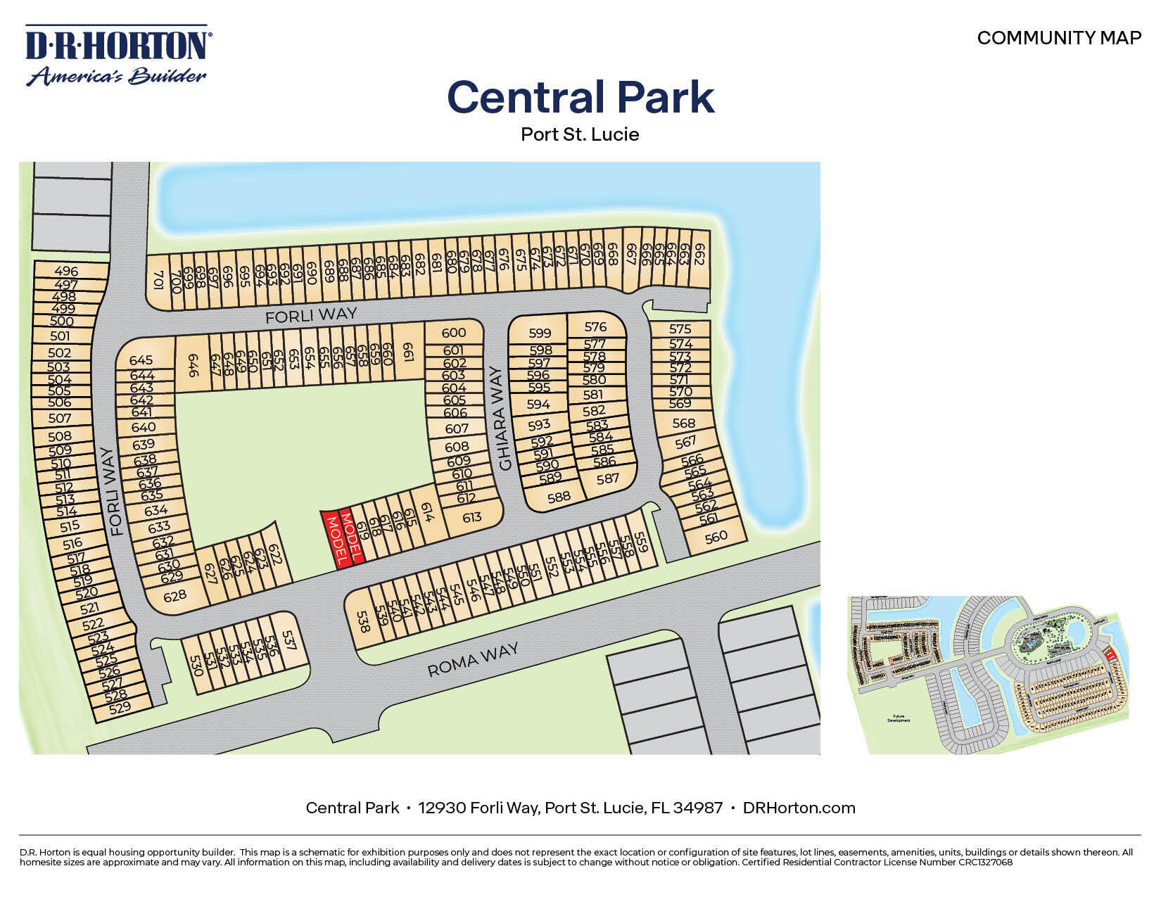 12902 Southwest Forli Way Port St. Lucie, FL 34987 - Photo 15 of 25 CP_Towns_Sitemap