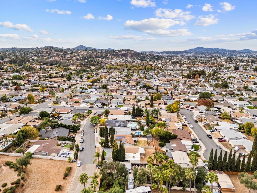 1696 Bartram Way El Cajon, CA 92019 - Photo 32 of 35 an aerial view of a city
