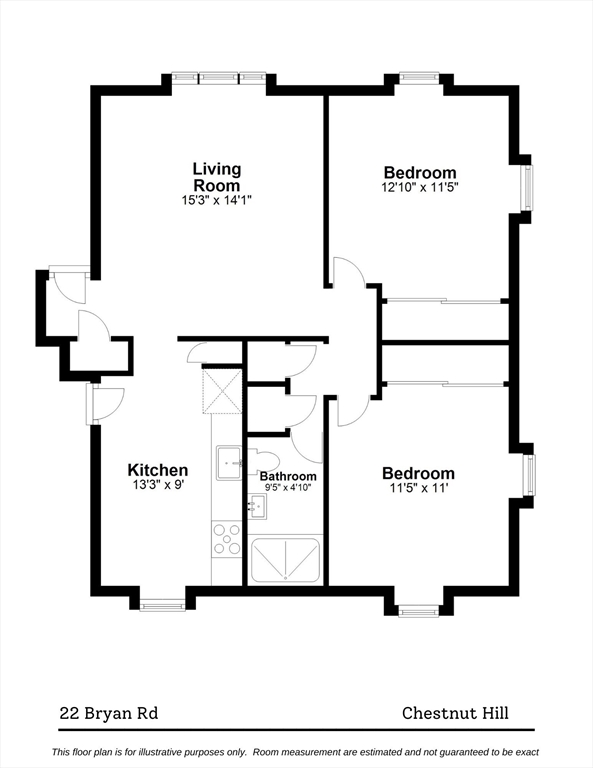 22 Bryon Road, Unit 1 Boston, MA 02467 - Photo 15 of 19