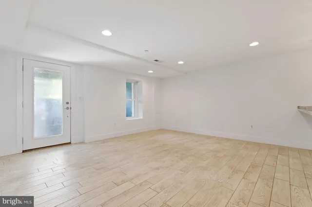 a view of empty room