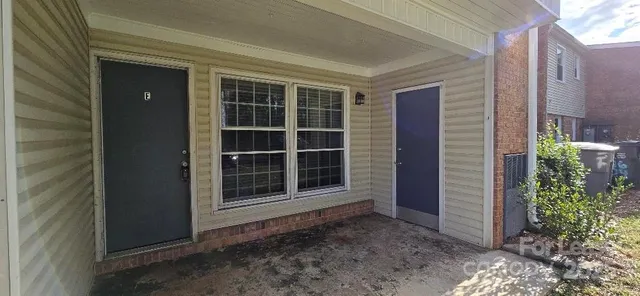 a view of front door