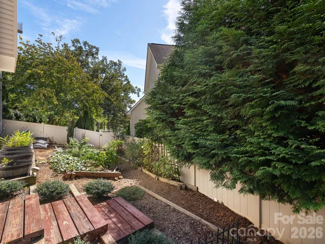 a view of outdoor space with seating space