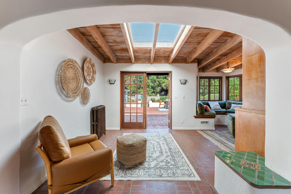 99 La Vuelta Road Montecito, CA 93108 - Photo 9 of 41 View out from Living room